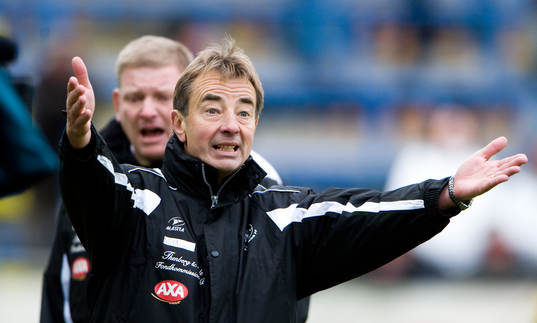 Tom Prahl och Alf Westerberg, tränare