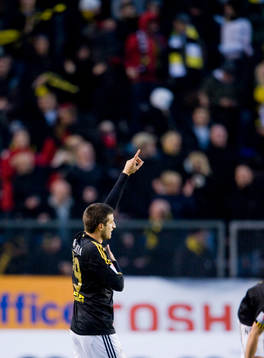 Gabriel Özkan, AIK, jubel