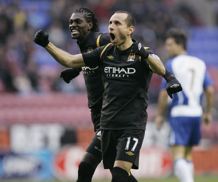 Martin Petrov, Manchester City, glädje, jubel