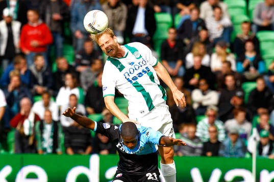 Fredrik Stenman, Groningen i nickduell med Leroy George,