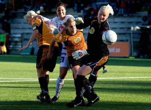 Nilla Fischer och Emma Wilhelmsson, Ldb och Jessica