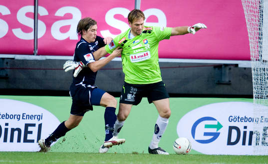 Ólafur Skúlason, Helsingborg, Bengt Andersson, målvakt