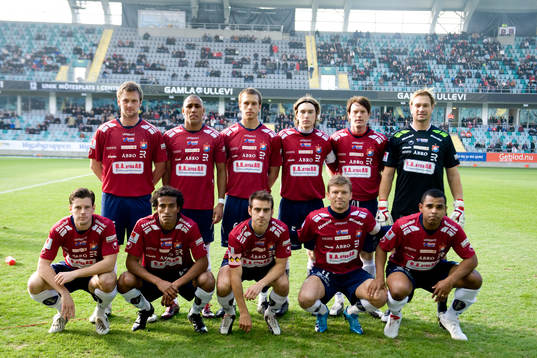 Lagbild, startelva, Örgryte IS