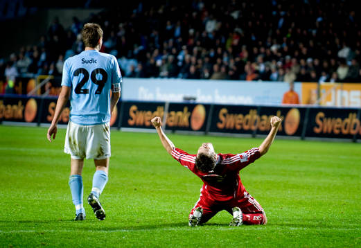 Tobias Hysén, Göteborg jubel