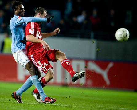 Hjalmar Jonsson, Göteborg och Edward Ofere, Malmö