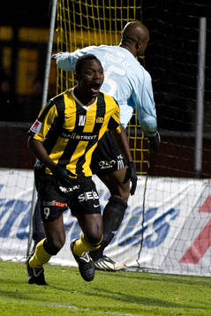 John Chibuike, Häcken, jubel