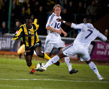 John Chibuike, Häcken. Prince Ikpe Ekong, Djurgården