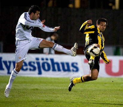 Johan Lind, Häcken. Hrvoje Milic, Djurgården