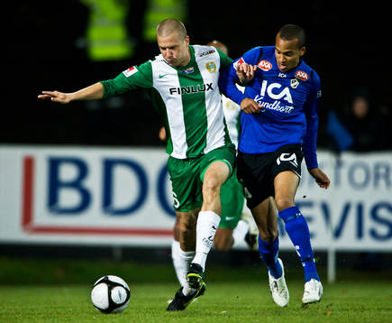 Patrik Gerrbrand, Hammarby och Marcus Olsson, Halmstad i
