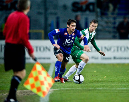 Michael Görlitz, Halmstad och David Johansson, Hammarby