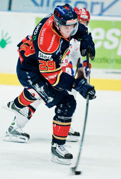 Patrick Cehlin, Djurgården, skjuter mot mål