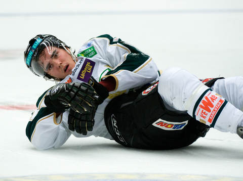 Marcus Johansson, Färjestad (knock, knockad, skada)