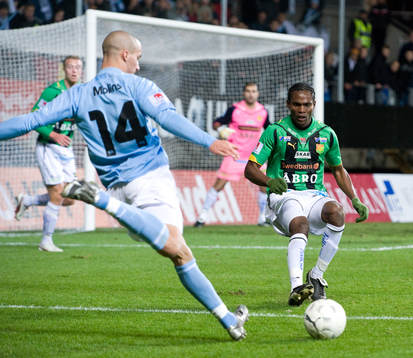 Guillermo Molins, Malmö FF. Richard Ntomba Ekunde, GAIS