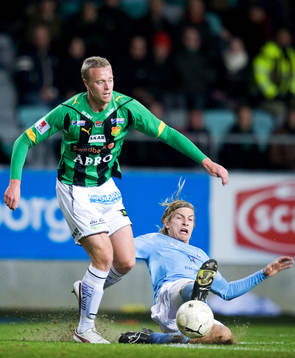 Björn Andersson, GAIS. Markus Halsti, Malmö FF
