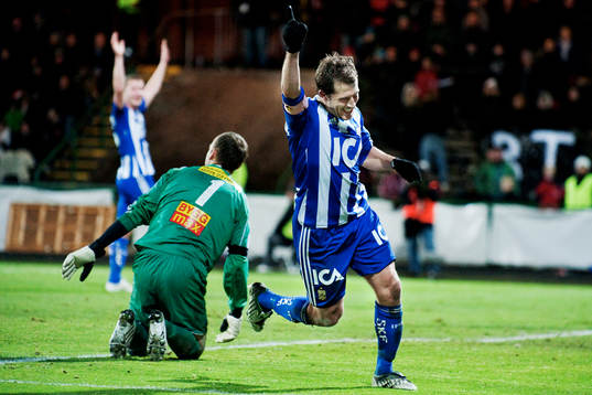 Tobias Hysén, IFK Göteborg, jubel