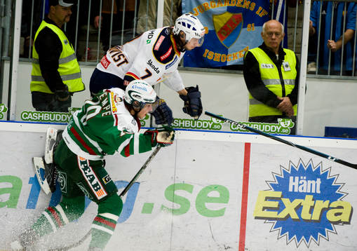 Mario Kempe, Rögle och Andreas Holmqvist, Djurgården