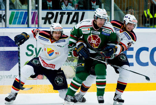 Timmy Pettersson och Jacob Josefsson, Djurgården. Peter