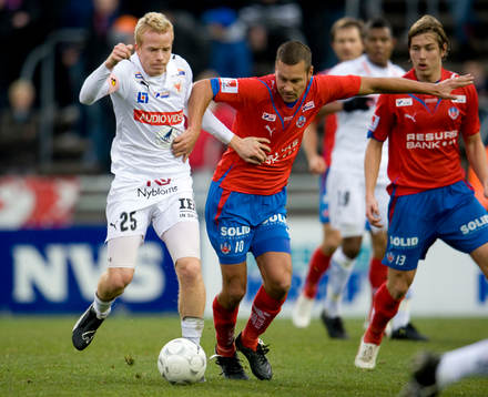 Marcus Lantz, Helsingborg och Tobias Eriksson, Kalmar
