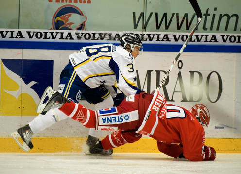 Nichlas Torp, HV71 och Laurent Meunier, Timrå