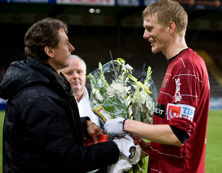 Tom Söderberg, Häcken, matchens lirare. Svenska Spel.
