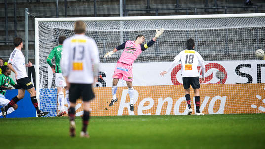 Philip Haglund, Brommapojkarna, gör matchens enda mål