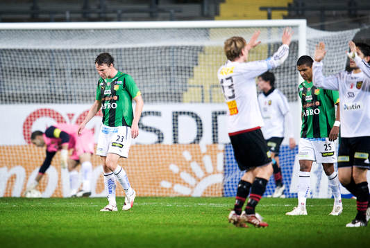 Philip Haglund, Brommapojkarna, gör matchens enda mål