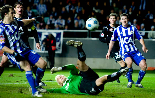 Tobias Hysén, IFK Göteborg, Magnus Bahne, målvakt,