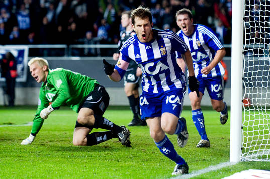Tobias Hysén, IFK Göteborg, jubel