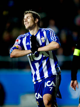 Tobias Hysén, jubel