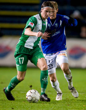Linus Hallenius, Hammarby och Magnus Andersson, Trelleborg