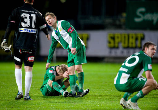Emil Johansson, Fredrik Söderström och Andreas Dahl,