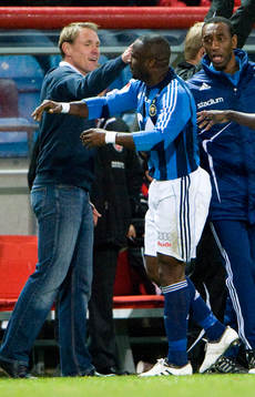 Prince Ikpe Ekong, tränare, Andrée Jeglertz och Steve