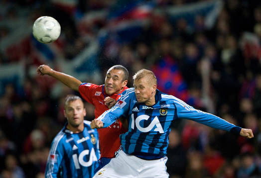 Henrik Larsson och Toni Kuivasto