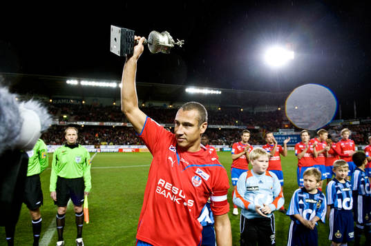 Henrik Larsson, Helsingborg, pokal, glädje, avtackning