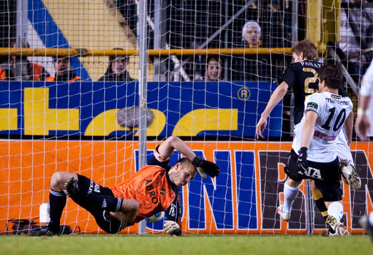 Robin Staf, Örebro och Daniel Örlund, målvakt, AIK