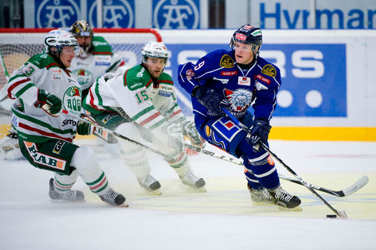 Simon Hjalmarsson och Domink Granak, Rögle och Tony