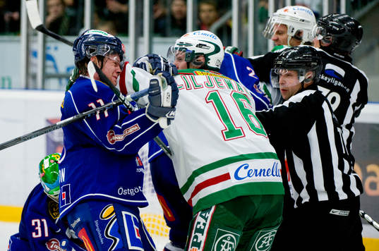 Christopher Liljewall, Rögle och Robin Persson, Linköping