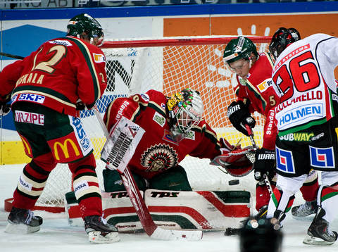 Johan Holmqvist, målvakt, Frölunda