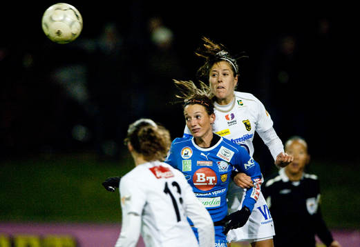 Kosovare Asllani, Linköping och Madelaine Edlund, Umeå