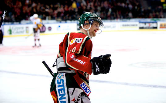 Fredrik Pettersson, Frölunda, jubel, glad