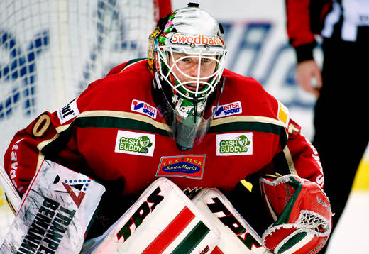 Johan Holmqvist, målvakt
