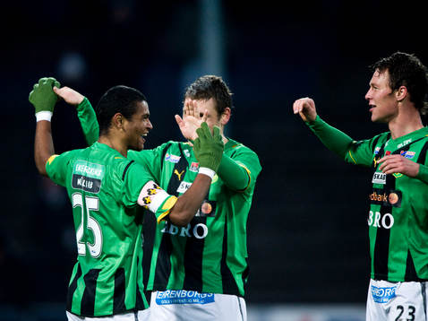 Wanderson do Carmo, Eyjólfur Hédinsson, GAIS, jubel