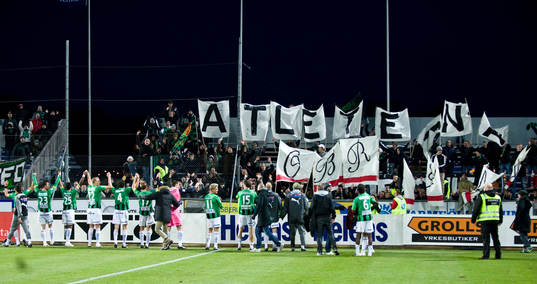 GAIS spelare tackar publiken