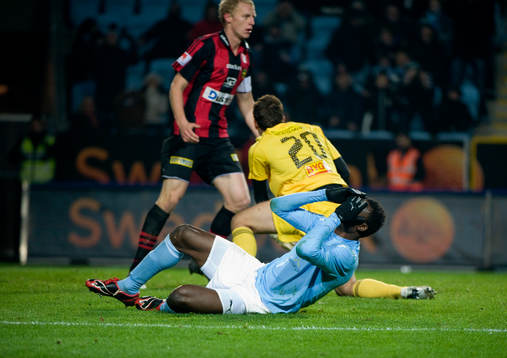 Edward Ofere, Malmö missar en jättechans i slutet av