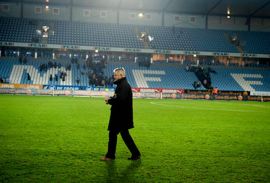 Hasse Borg på Swedbank stadion