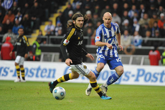 Bojan Djordjic, AIK och Thomas Olsson, Göteborg