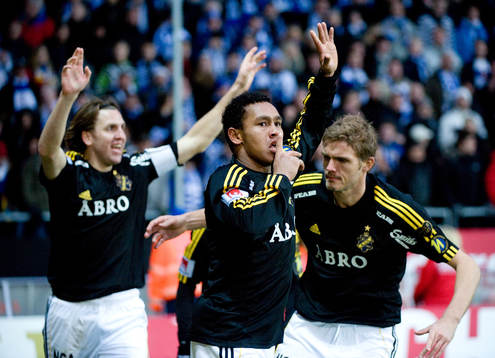 Antonio Flavio, Nils-Eric Johansson, Jos Hooiveld, AIK,