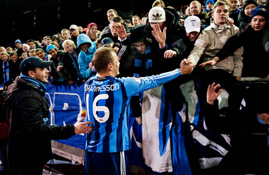 Markus Johannesson tackar fansen