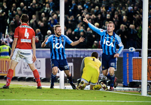 Mattias Jonson och Markus Johannesson, Djurgården, jubel