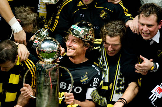 Daniel Tjernström, AIK Svenska Mästare, SM-guld, pokal,